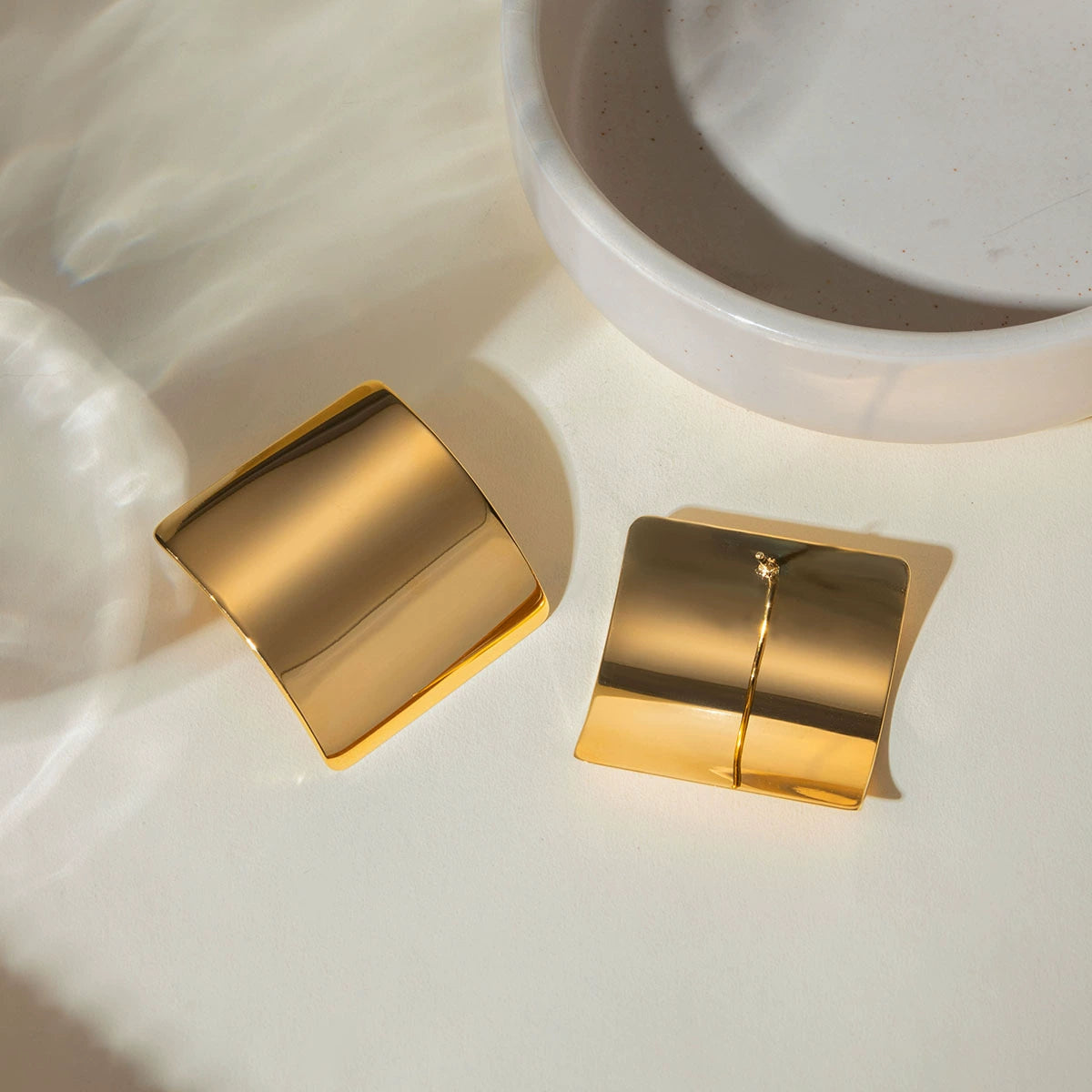 Luxe Fold Statement Earrings