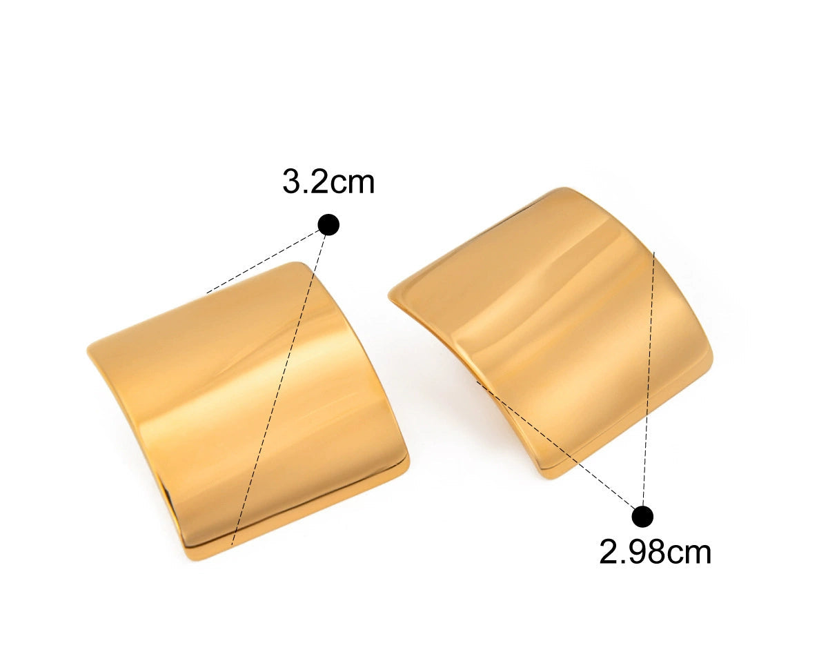 Luxe Fold Statement Earrings