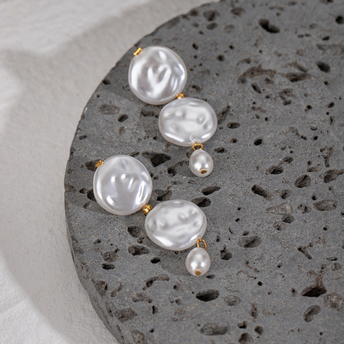 Celeste Baroque Pearl Earrings