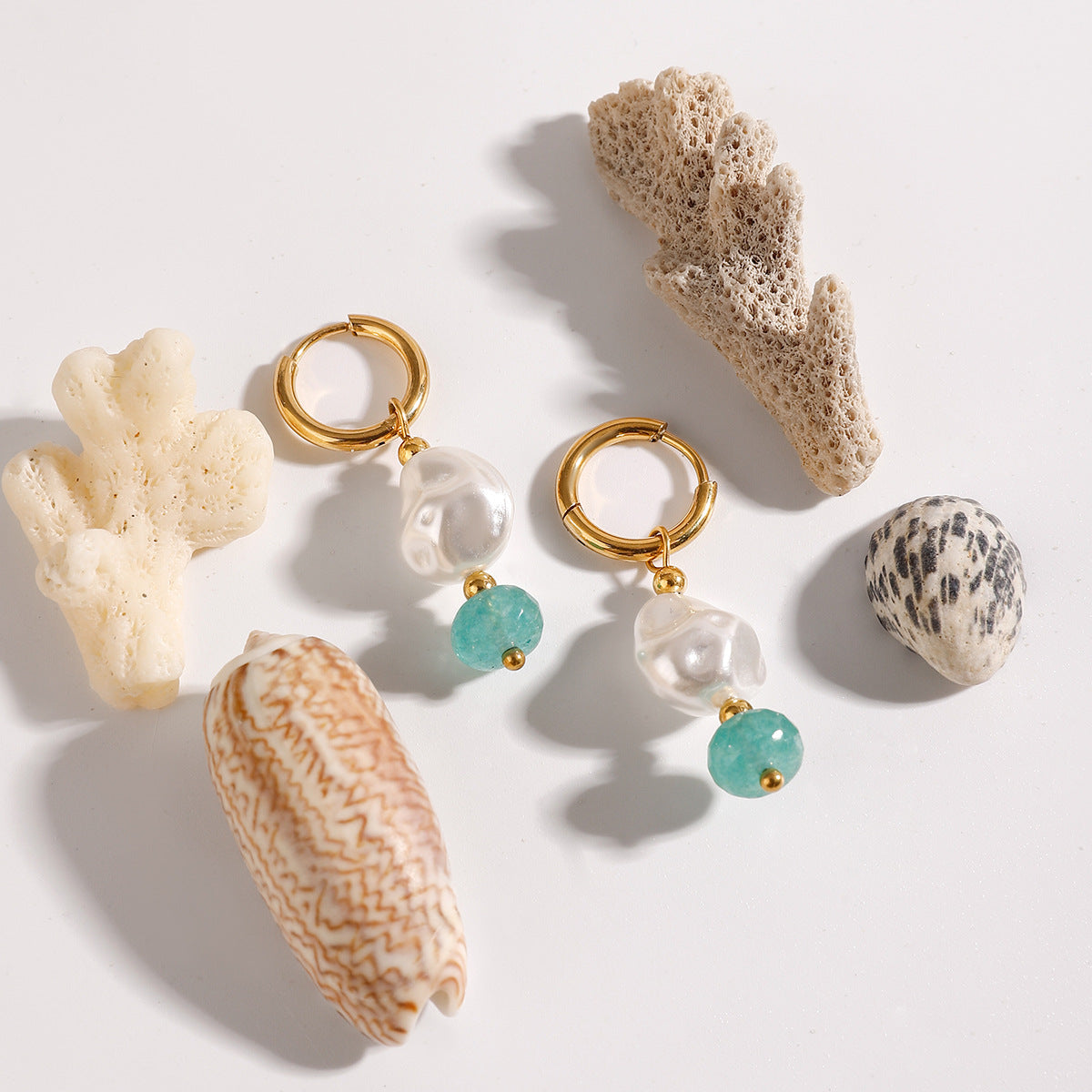 Tide Bloom Drop Earrings