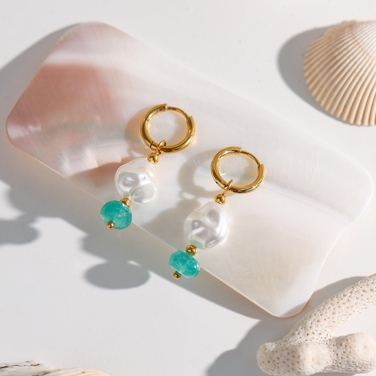 Tide Bloom Drop Earrings