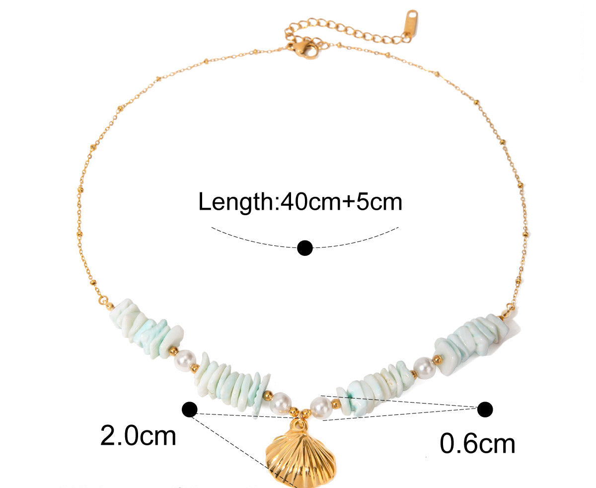 Ocean Whisper Shell Necklace