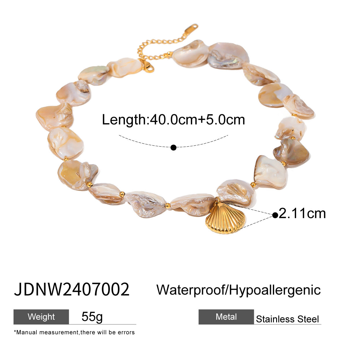 Coastal Muse Shell Necklace
