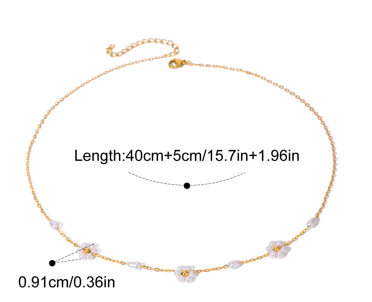 Pearl Whisper Dainty Necklace