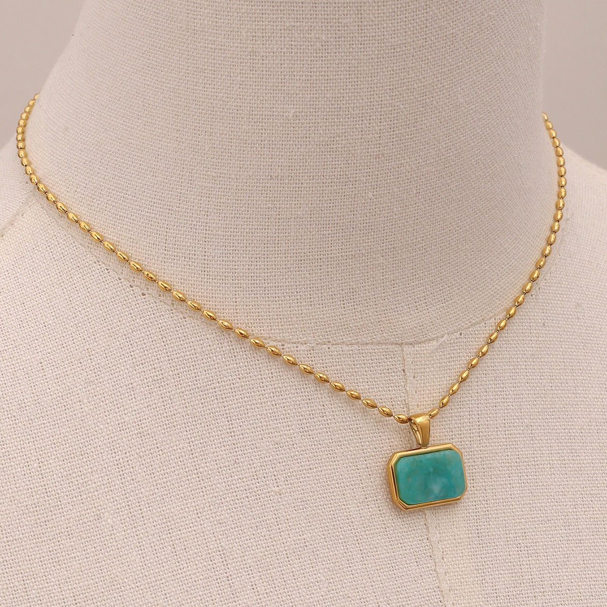 Luxe Prism Pendant Necklace