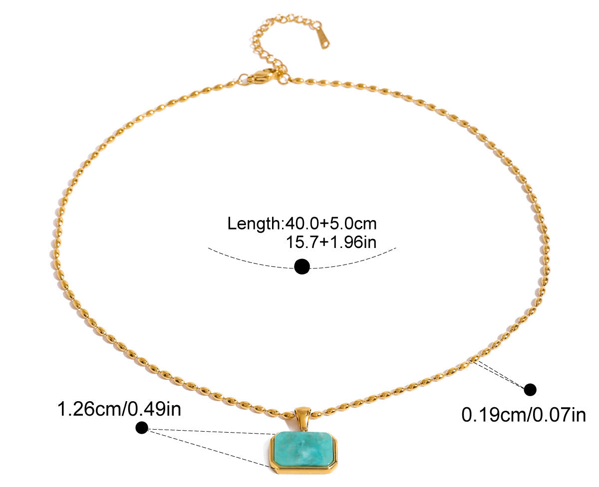 Luxe Prism Pendant Necklace