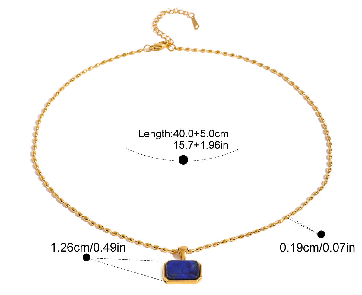 Luxe Prism Pendant Necklace