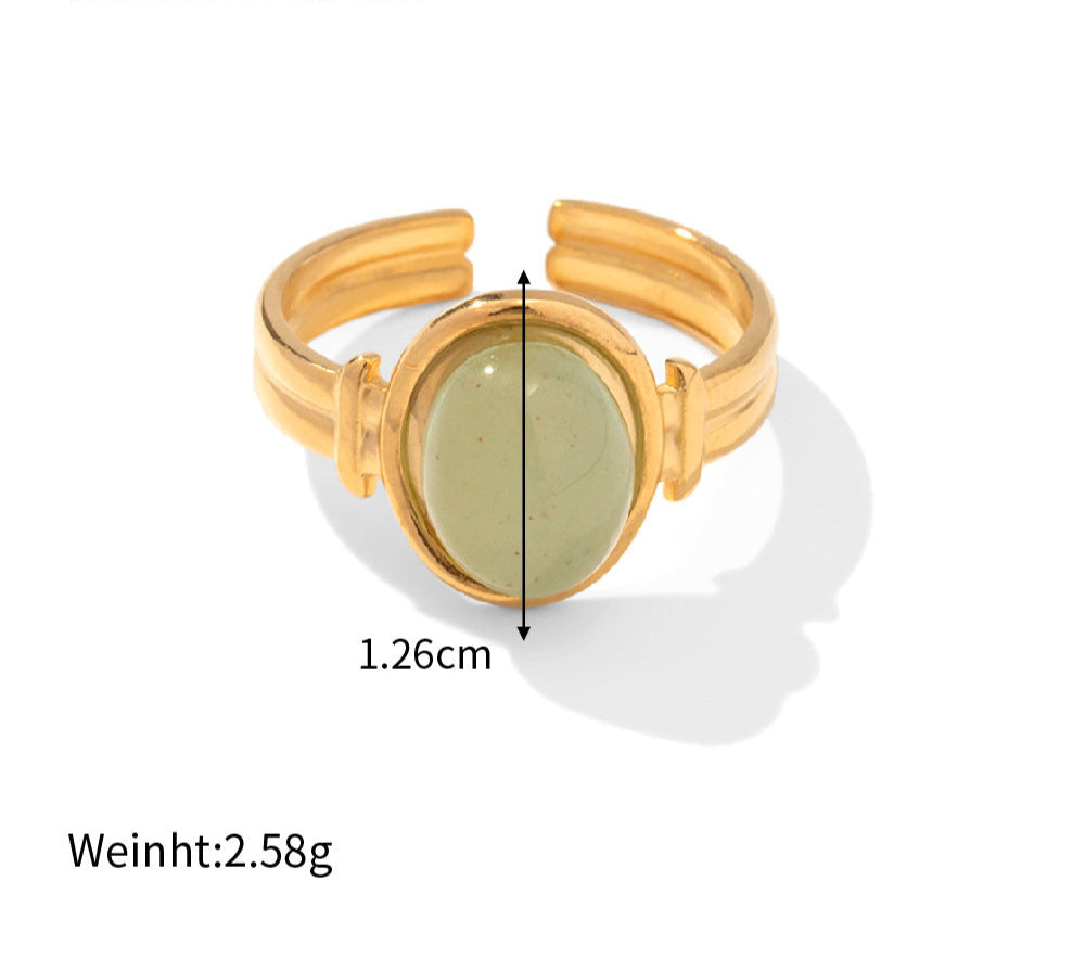 Aurora Gemstone Ring