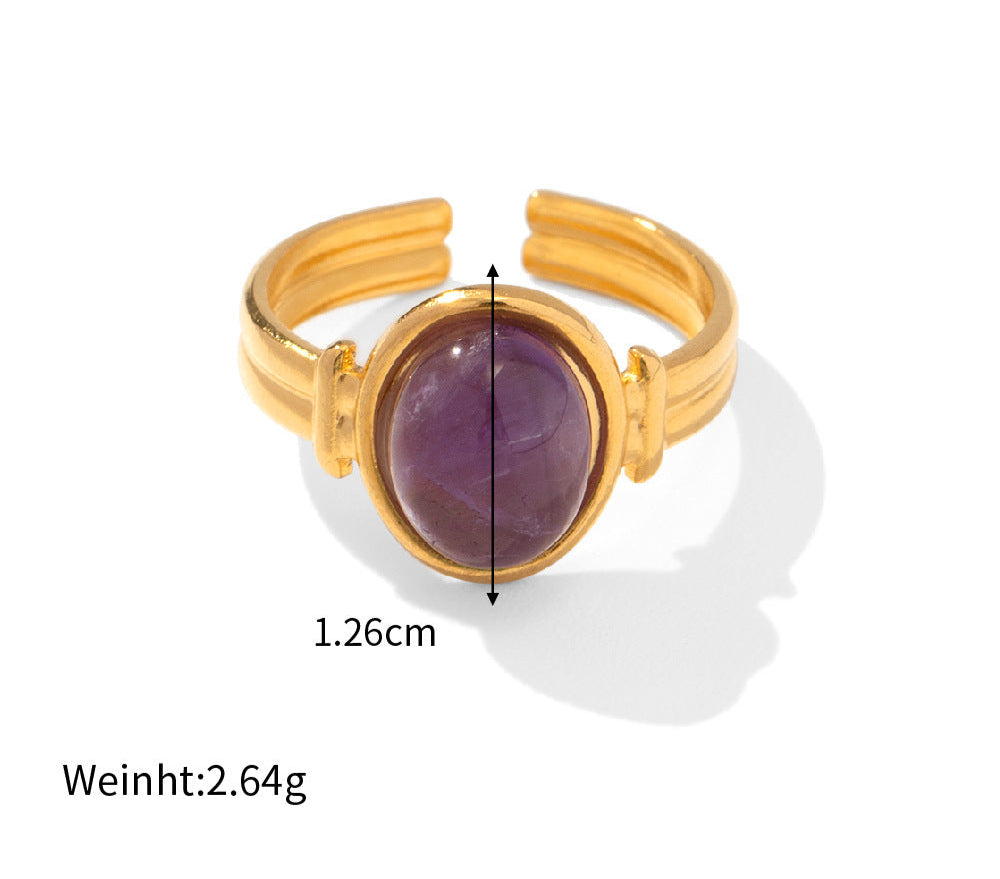 Aurora Gemstone Ring
