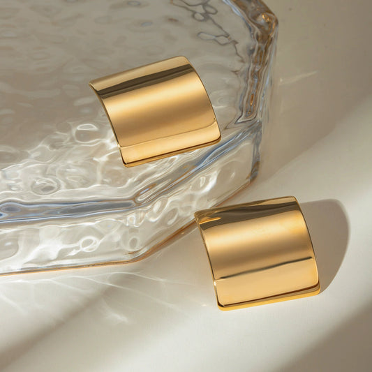 Luxe Fold Statement Earrings