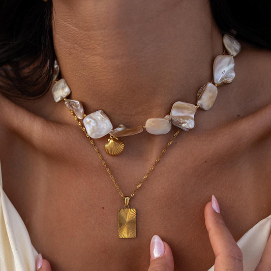 Coastal Muse Shell Necklace