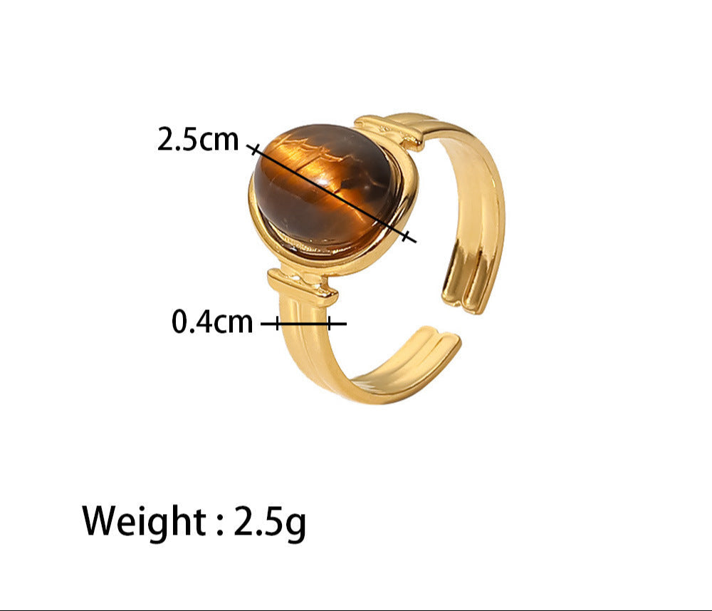 Aurora Gemstone Ring